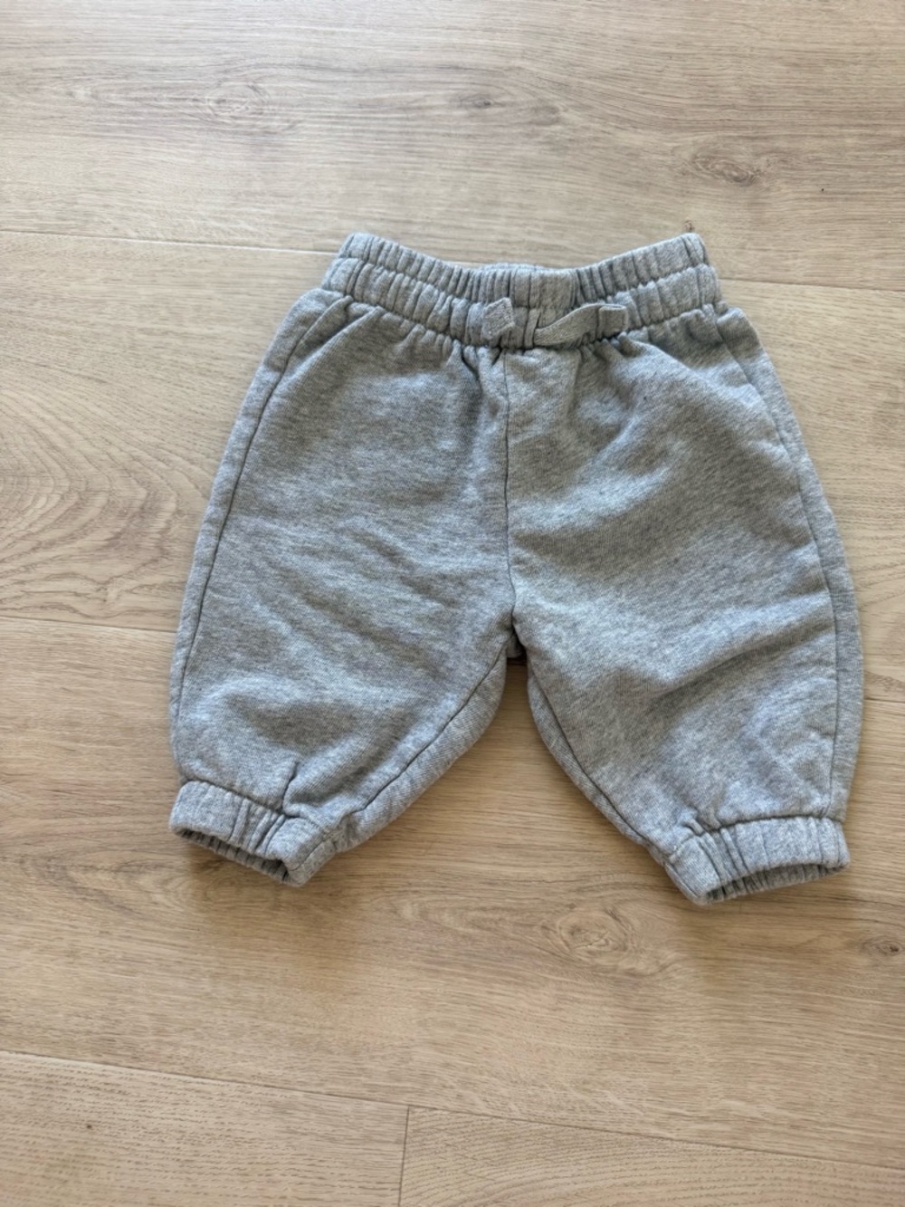 3M Gray Baby Jogger Sweatpants - Soft Elastic Waist